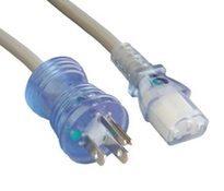 Hospital Grade IEC320 C13 to NEMA5-15P