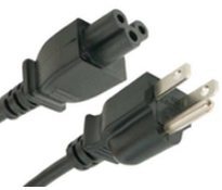 Notebook IEC320 C5 to NEMA 1-15P
