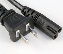 Notebook Power IEC320 C5 to 2 Prong